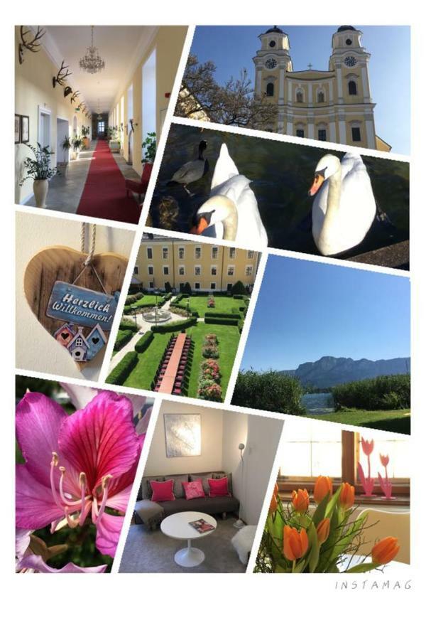 Wohnung Schloss Mondsee Eksteriør bilde